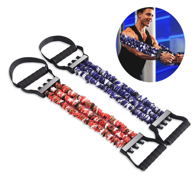 Home Gym Weight Bench - Chest Expander Resistance Band Elastic Pull