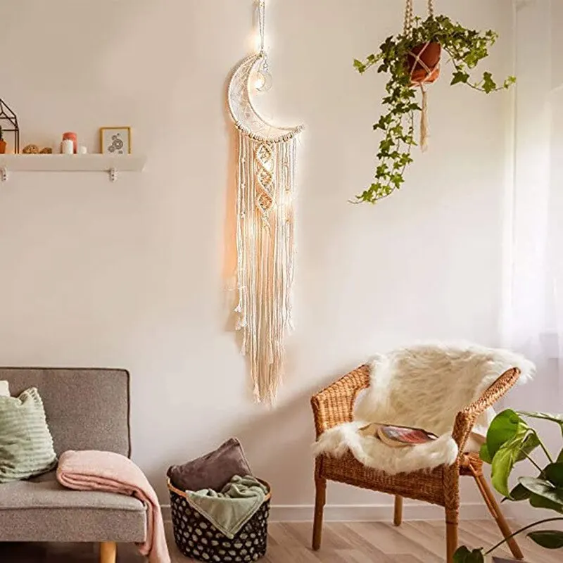 Home Gym Decor - Nordic Decorative Pendant Tapestry Dreamcatcher Creative
