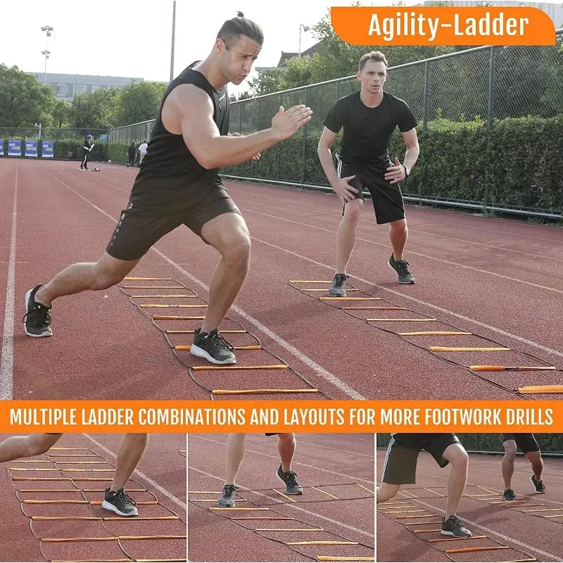 Dual-Purpose Soccer Training J - Agility Ladder Speed 评论和价格