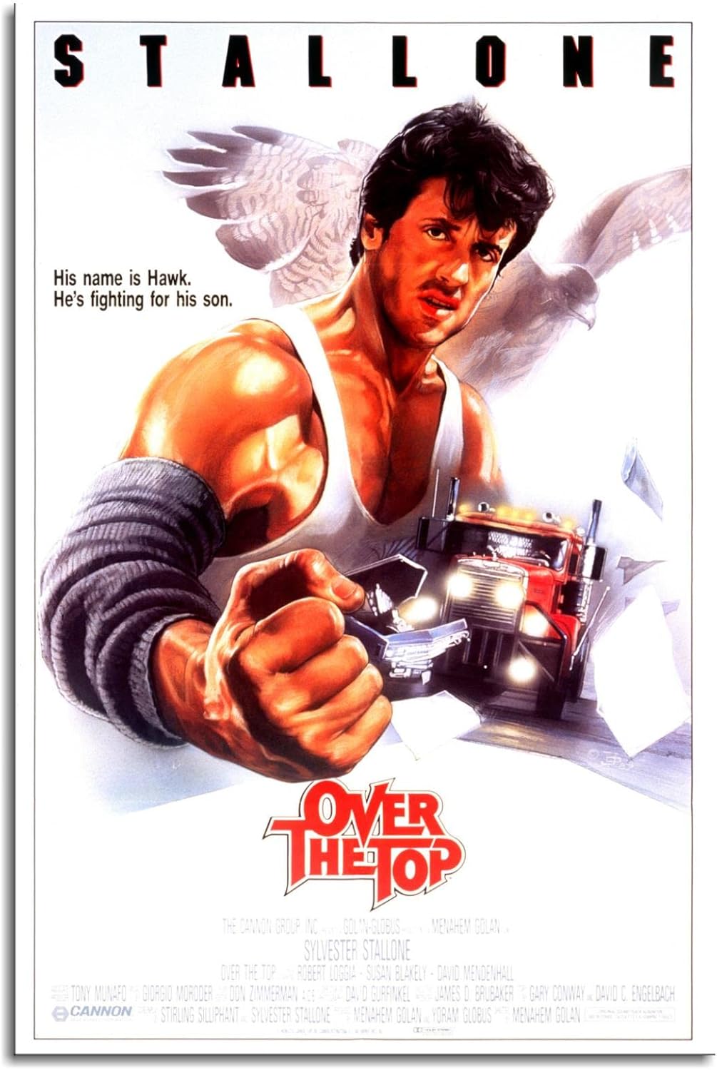 Over The Top Movie Poster Clas - Home Gym Decor 评论和价格