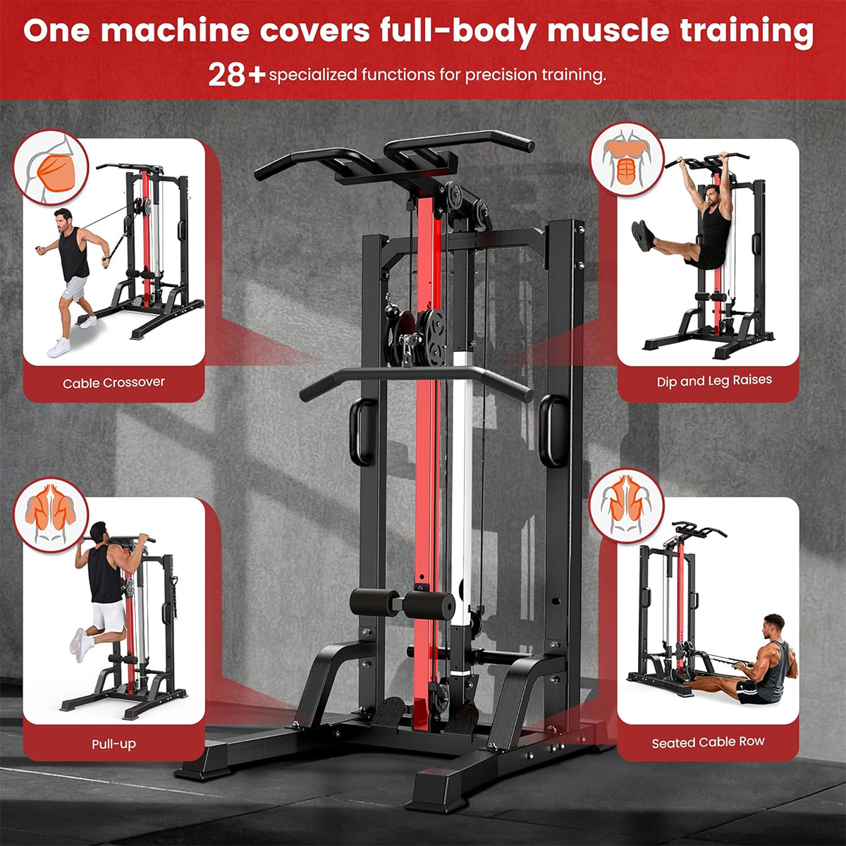 Pooboo Home Gym Machine - High - Home Gym System 评论和价格