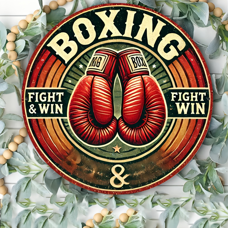 Room Decor 1pc Retro Boxing Gy - Home Gym Decor 评论和价格