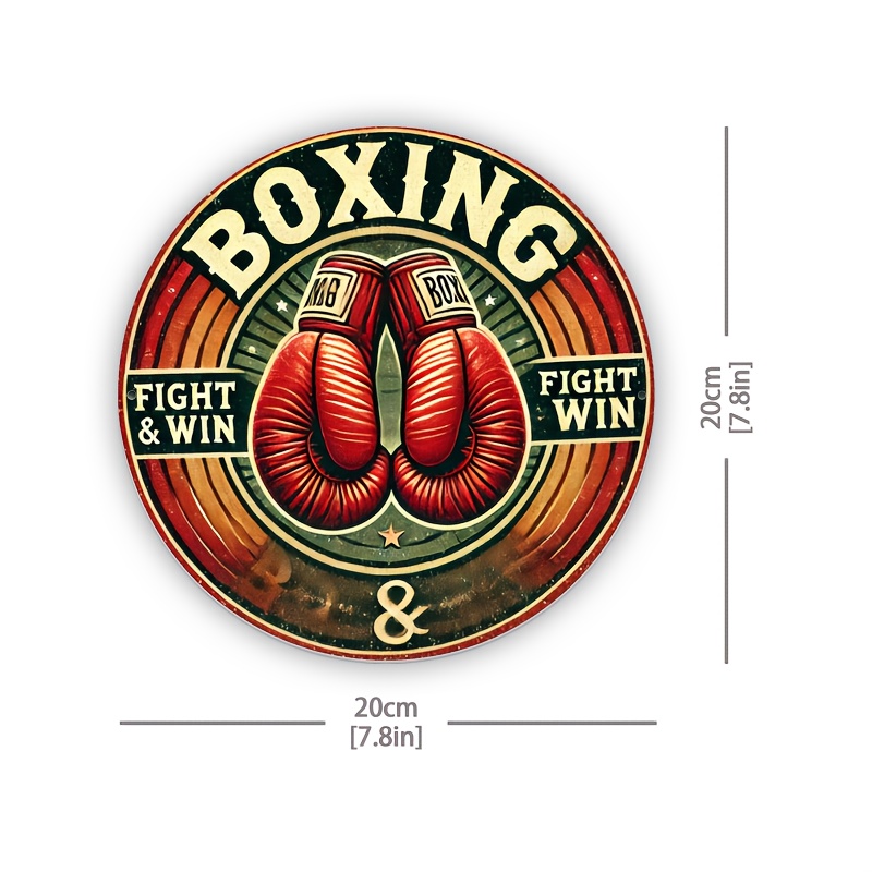 Room Decor 1pc Retro Boxing Gy - Home Gym Decor 评论和价格