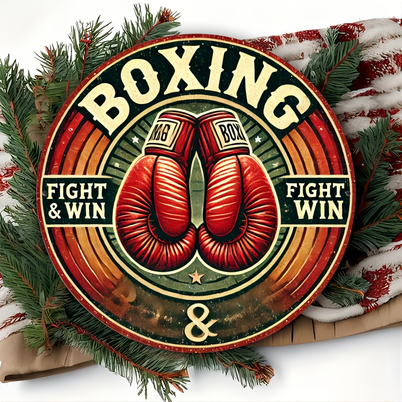 Room Decor 1pc Retro Boxing Gy - Home Gym Decor 评论和价格