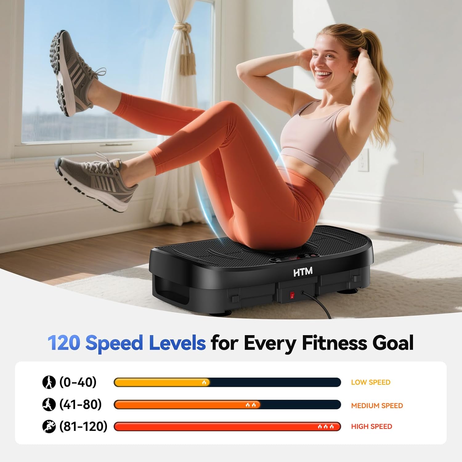Vibration Plate Fat Burning Fi - Home Gym System 评论和价格