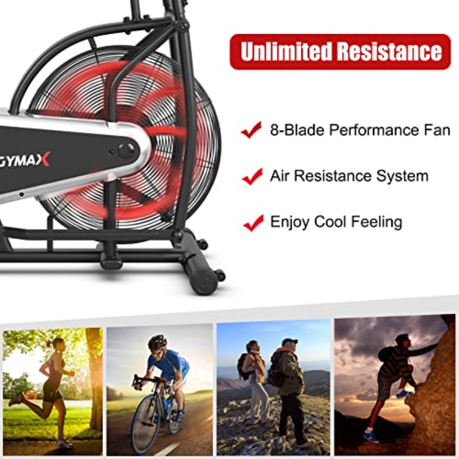 Home gym cardio training: fan  - Home Gym Resistance 评论和价格
