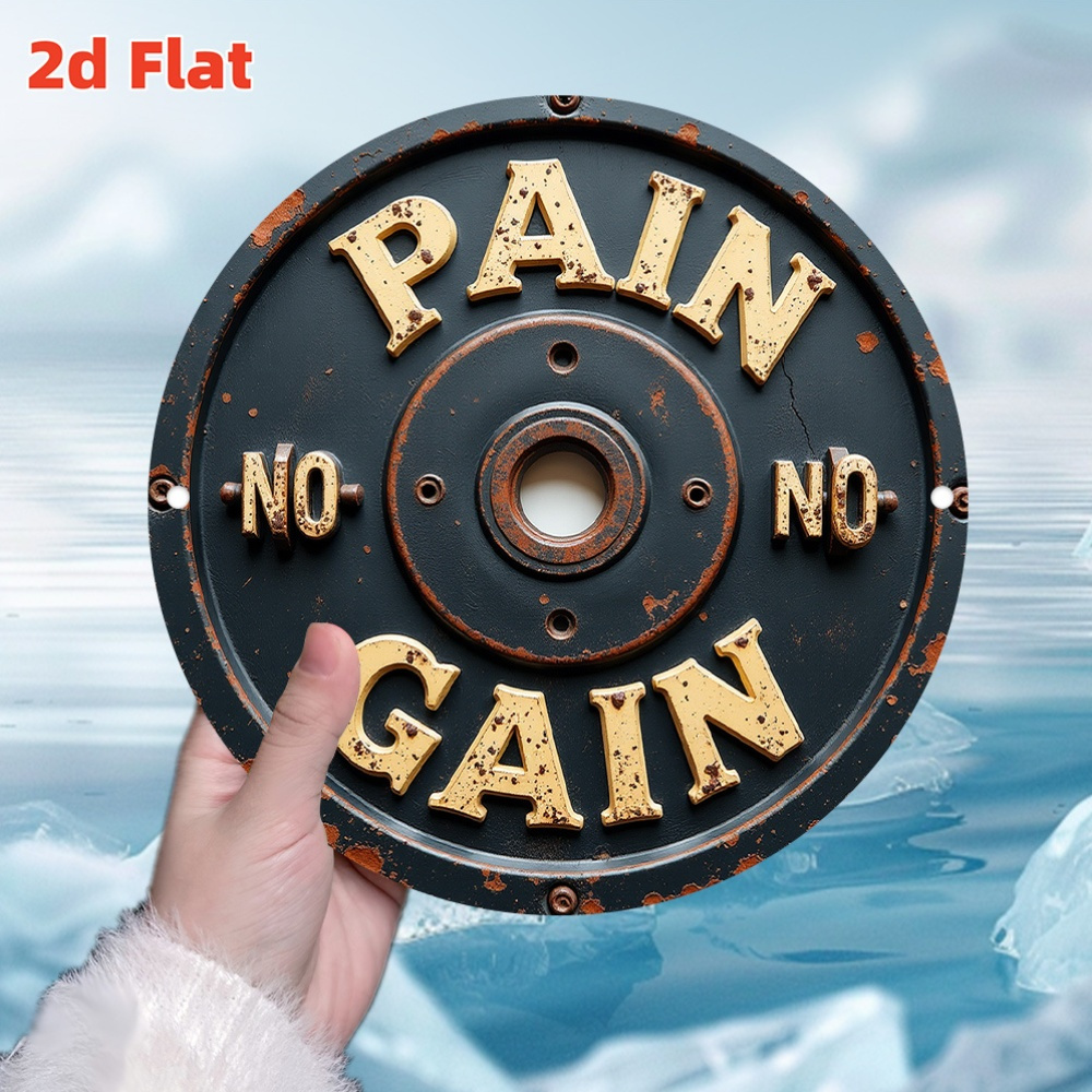 CIFBUY Vintage Weight Plate Al - Home Gym Interior Design 评论和价格