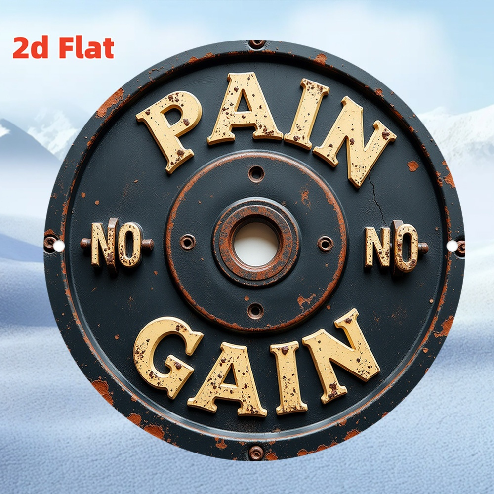 CIFBUY Vintage Weight Plate Al - Home Gym Interior Design 评论和价格