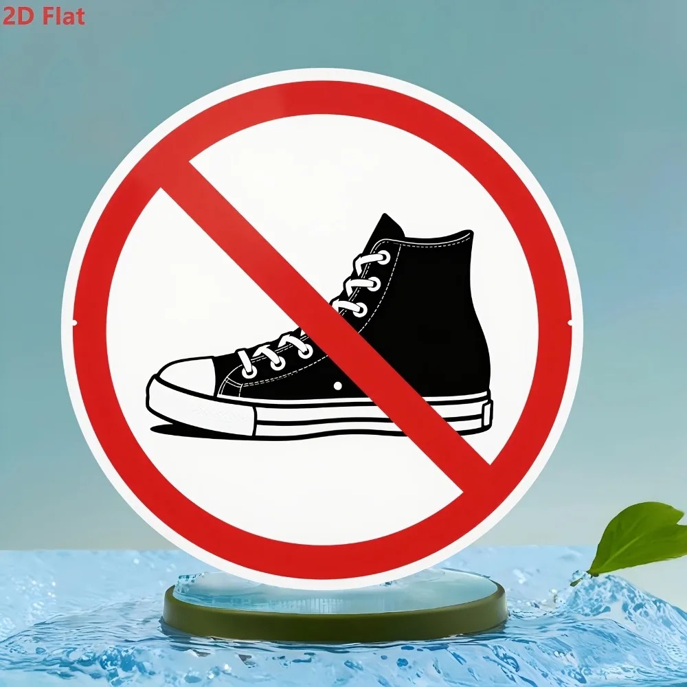 Rustic No Shoes Allowed Sign A - Home Gym Decor 评论和价格