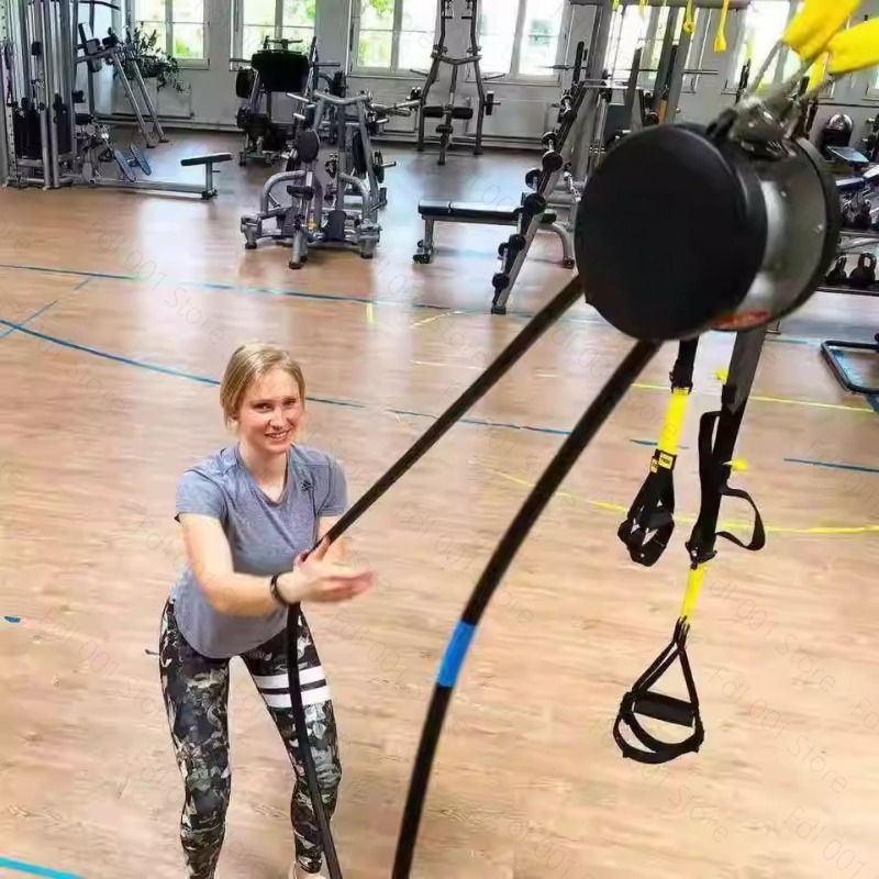 Suspended Climbing Rope Pulley - Home Gym Resistance 评论和价格