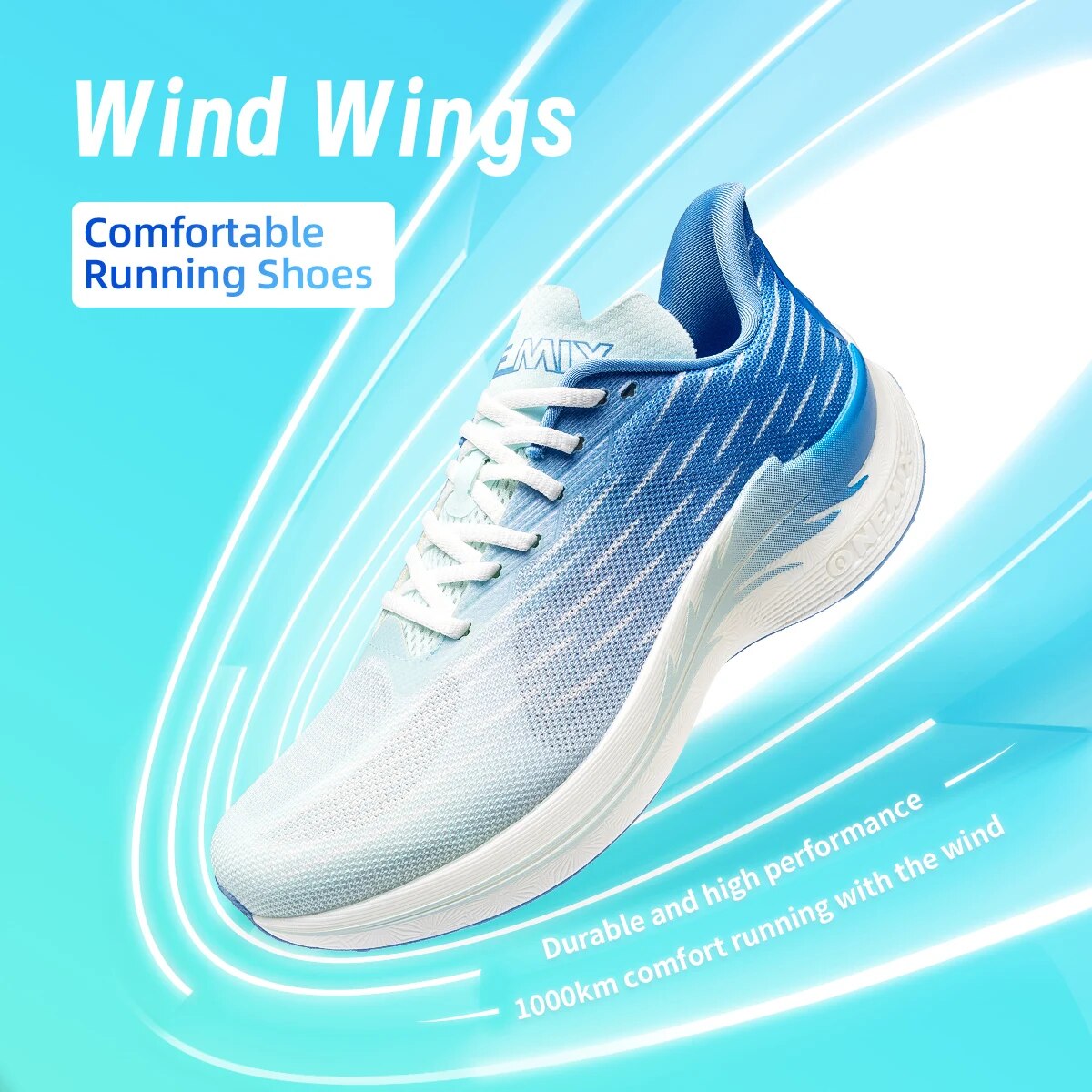 Onemix 2026 Wind Wings Breatha - Speed Parachute Sprint 评论和价格