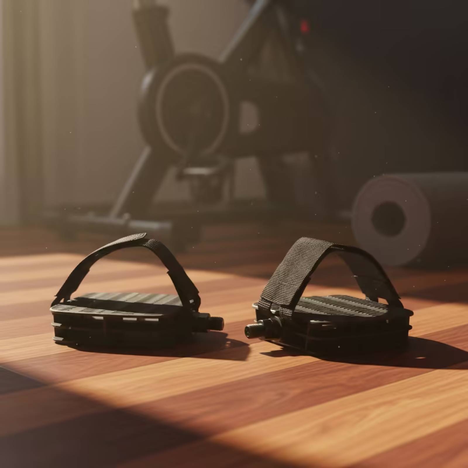 Exercise Bike Pedals with Stra - Home Gym Bike 评论和价格