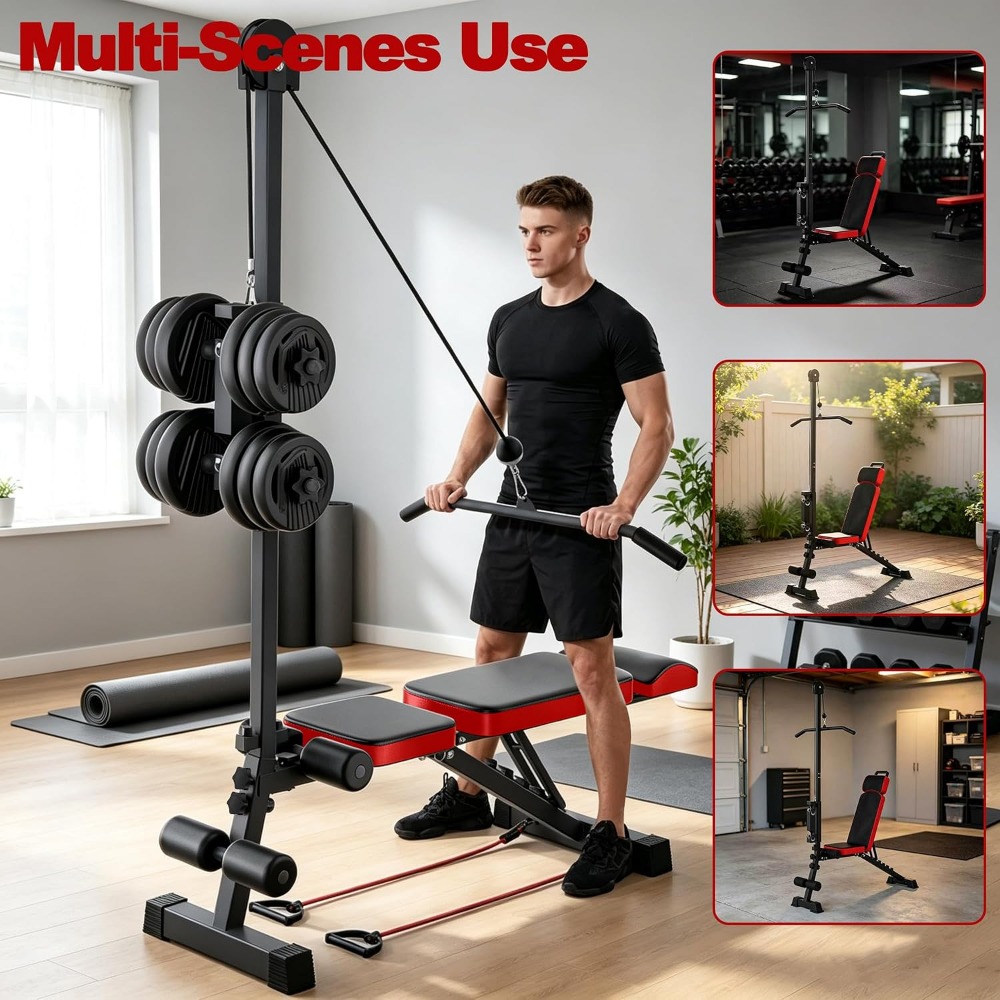 Multi-Functional Weight Bench  - Home Gym System 评论和价格