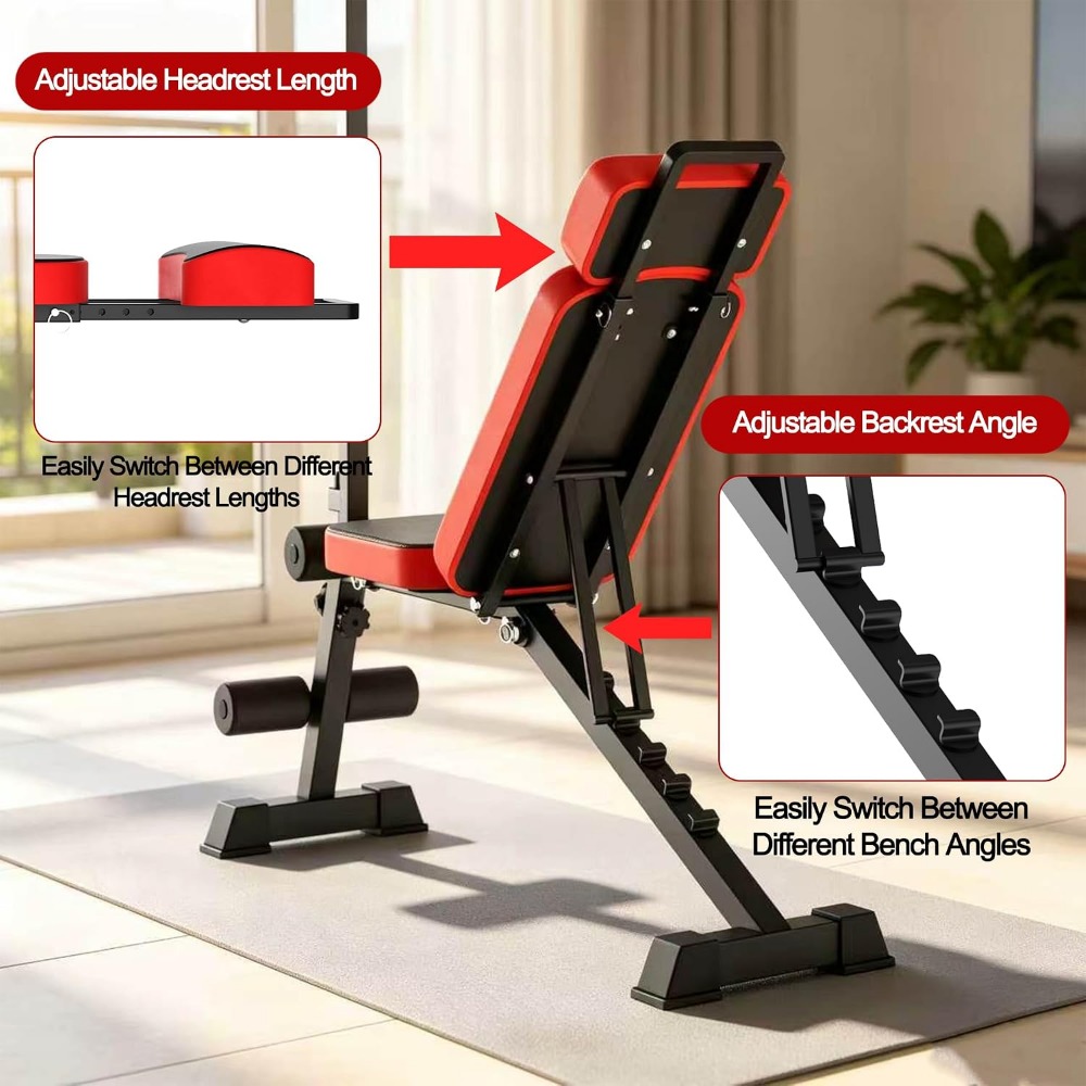 Multi-Functional Weight Bench  - Home Gym System 评论和价格