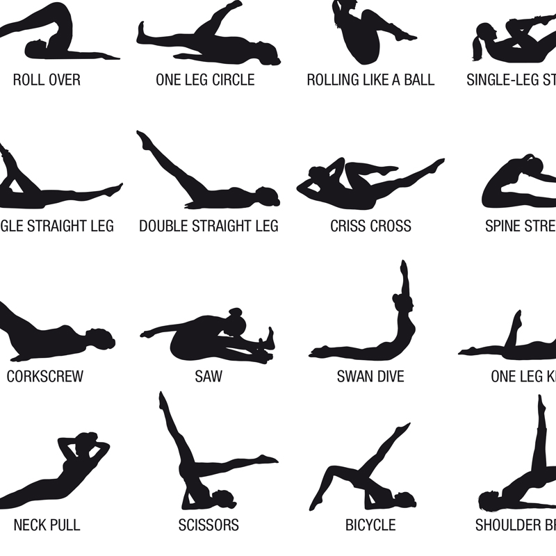 Frameless Pilates Workout Char - Home Gym Decor 评论和价格