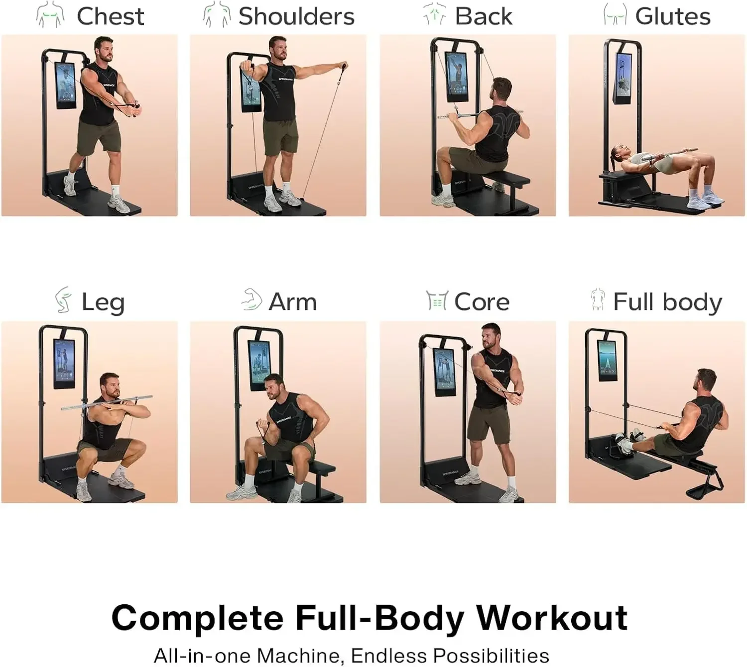 Gym Monster 2 Smart Home Gym A - Home Gym System 评论和价格