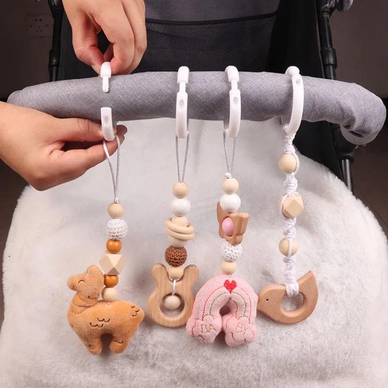 6Pcs Wooden Baby Toys Wooden B - Home Gym Decor 评论和价格
