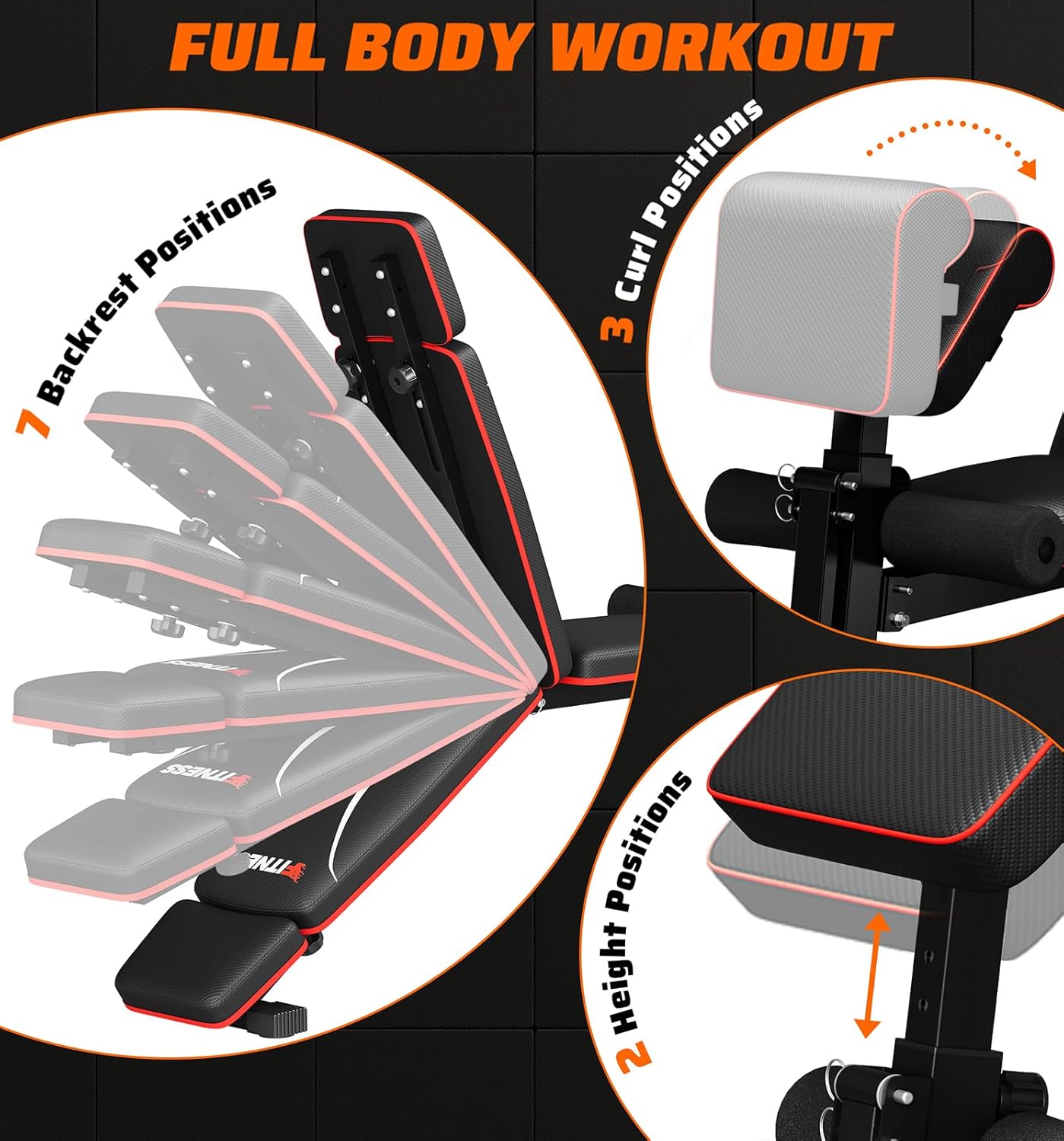 Home Gym Foldable Weight Bench - Home Gym Weight Bench 评论和价格